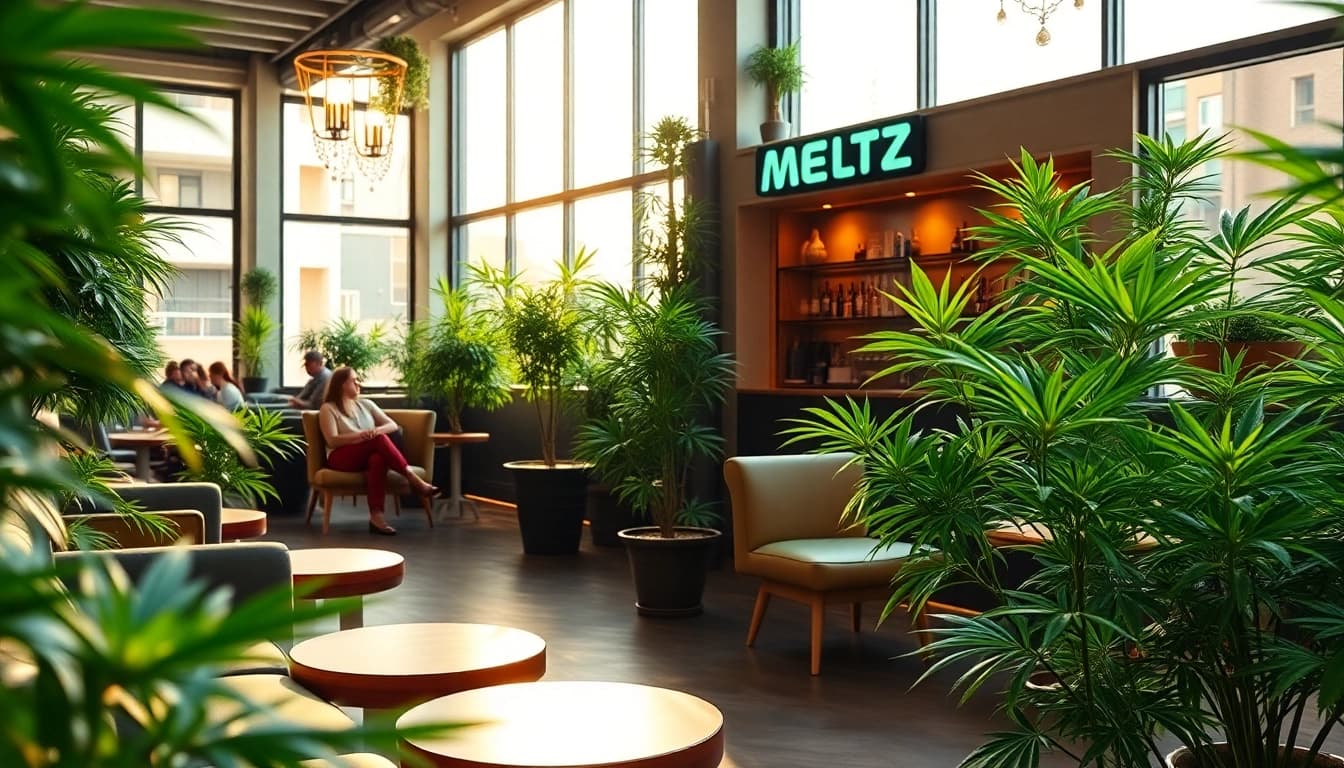 Visite du Meltz Cannabis Club Madrid avec une ambiance chaleureuse et accueillante.