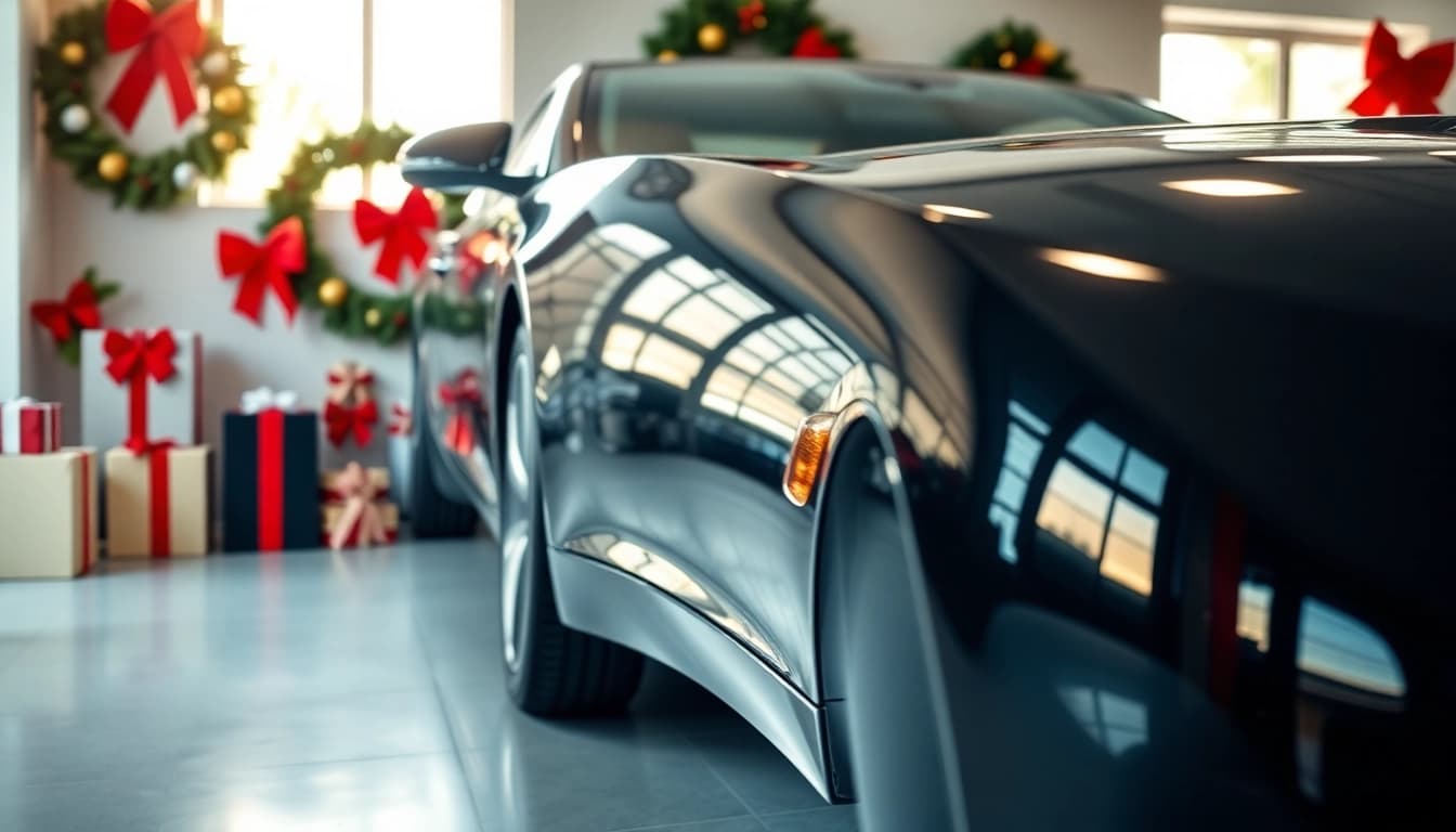 Gift the perfect Christmas car detailing gift with a beautifully detailed vehicle ready for the holidays.
