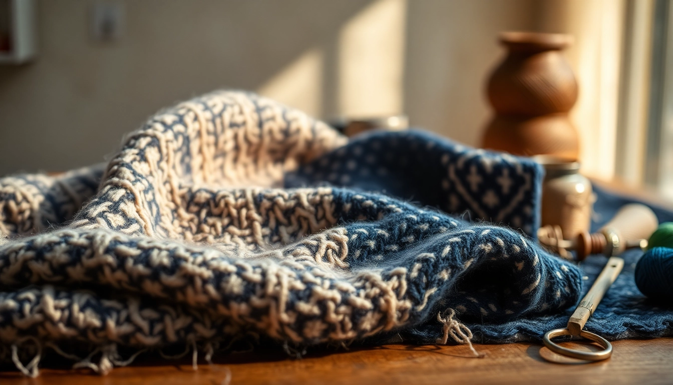 Textuur van boucle stof toont unieke patronen en kleuren voor creatieve projecten.