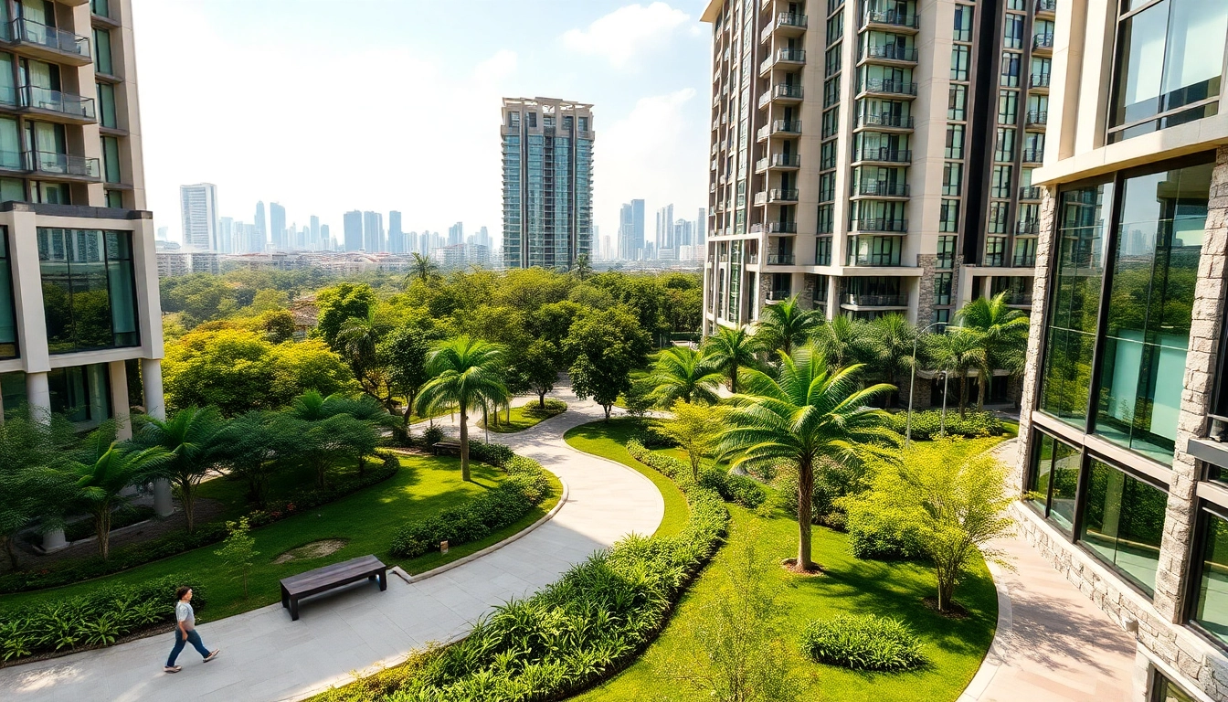 Showcasing tampines ec, a luxurious Executive Condominium set in a vibrant neighborhood, featuring modern architecture.
