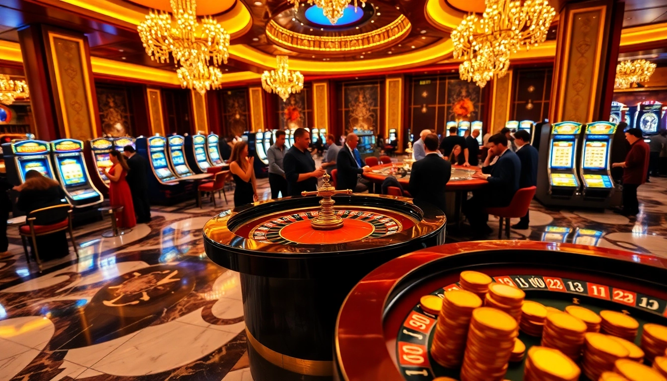 Vivez l'excitation du casino en ligne Français 2026 avec une roulette et une action de poker vibrantes.