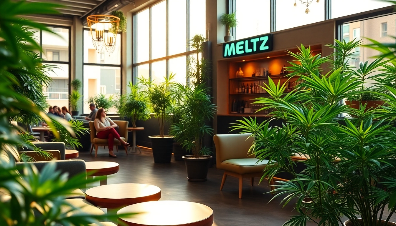 Visite du Meltz Cannabis Club Madrid avec une ambiance chaleureuse et accueillante.
