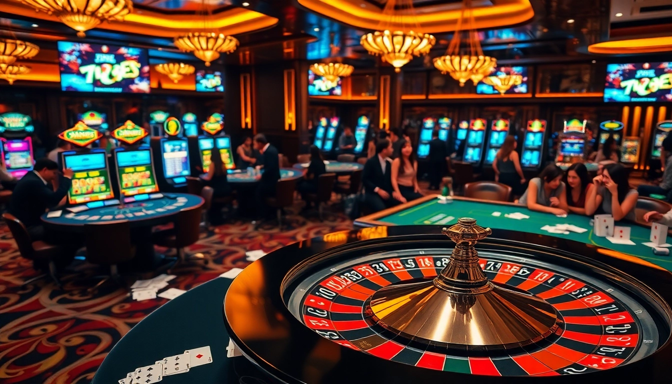 Engage with thrilling gameplay at 789bet com through dynamic casino tables and vibrant slot machines.