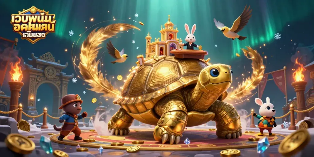 เข้าร่วมสนุกกับ เว็บพนันออนไลน์ เว็บตรง ที่มีภาพการ์ตูน 3D คาสิโนสุดอลังการ