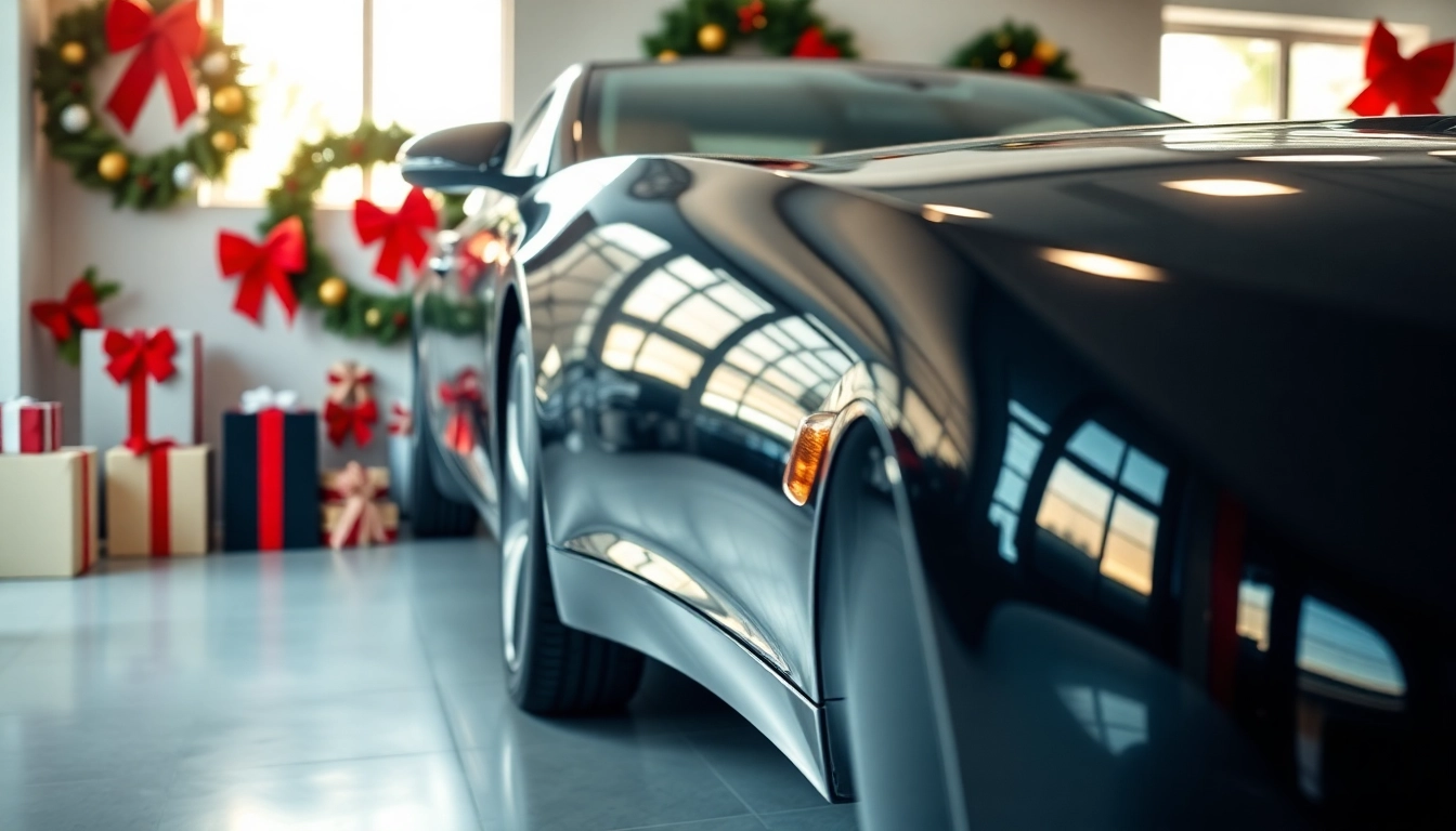 Gift the perfect Christmas car detailing gift with a beautifully detailed vehicle ready for the holidays.