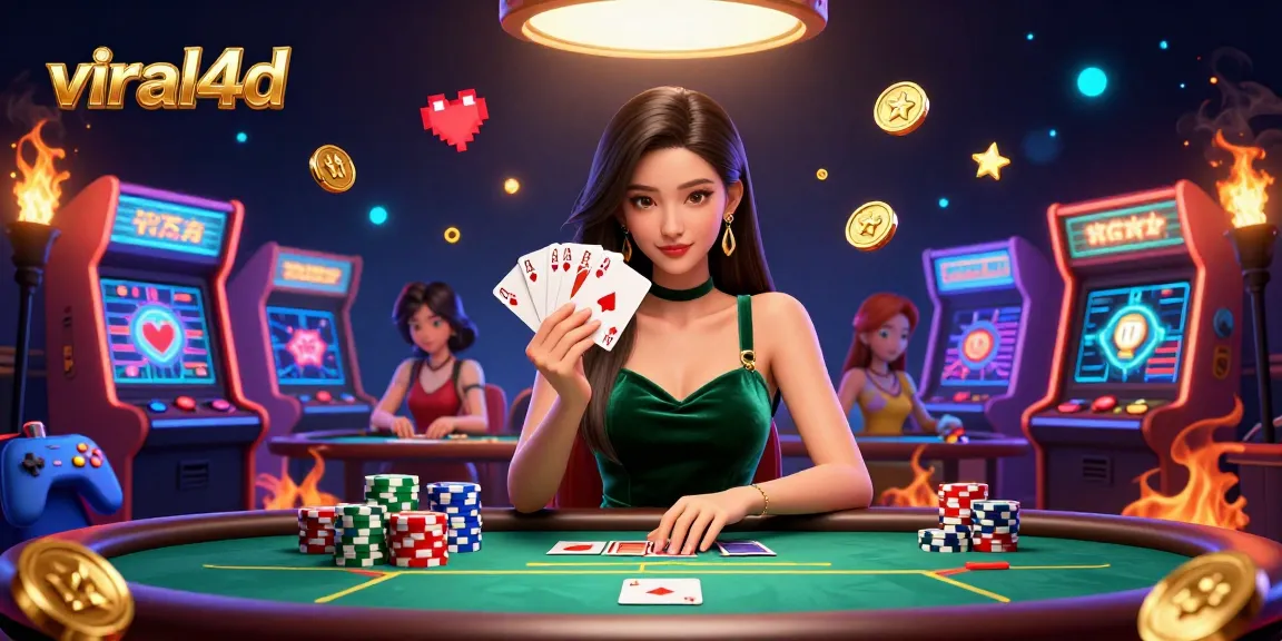 Experience the thrilling gameplay at viral4d, where strategies meet action on a vibrant casino scene.