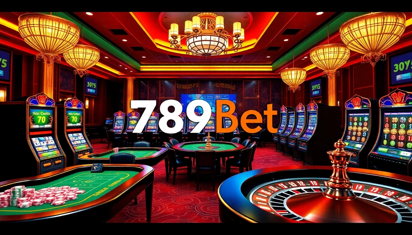 Engage with thrilling online gambling at 789bet link mới featuring vibrant casino elements.