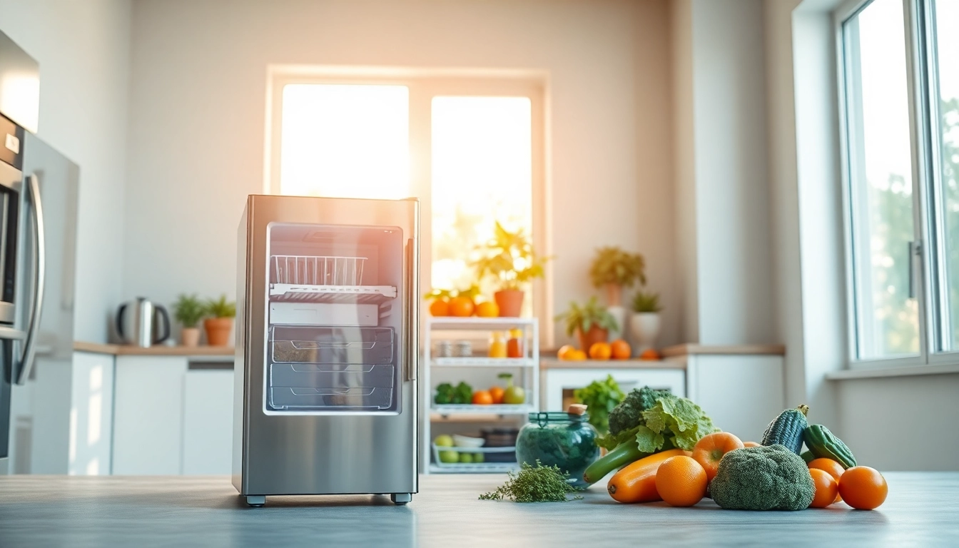 Organize your groceries easily with this affordable mini fridge and freezer, featuring a sleek design.