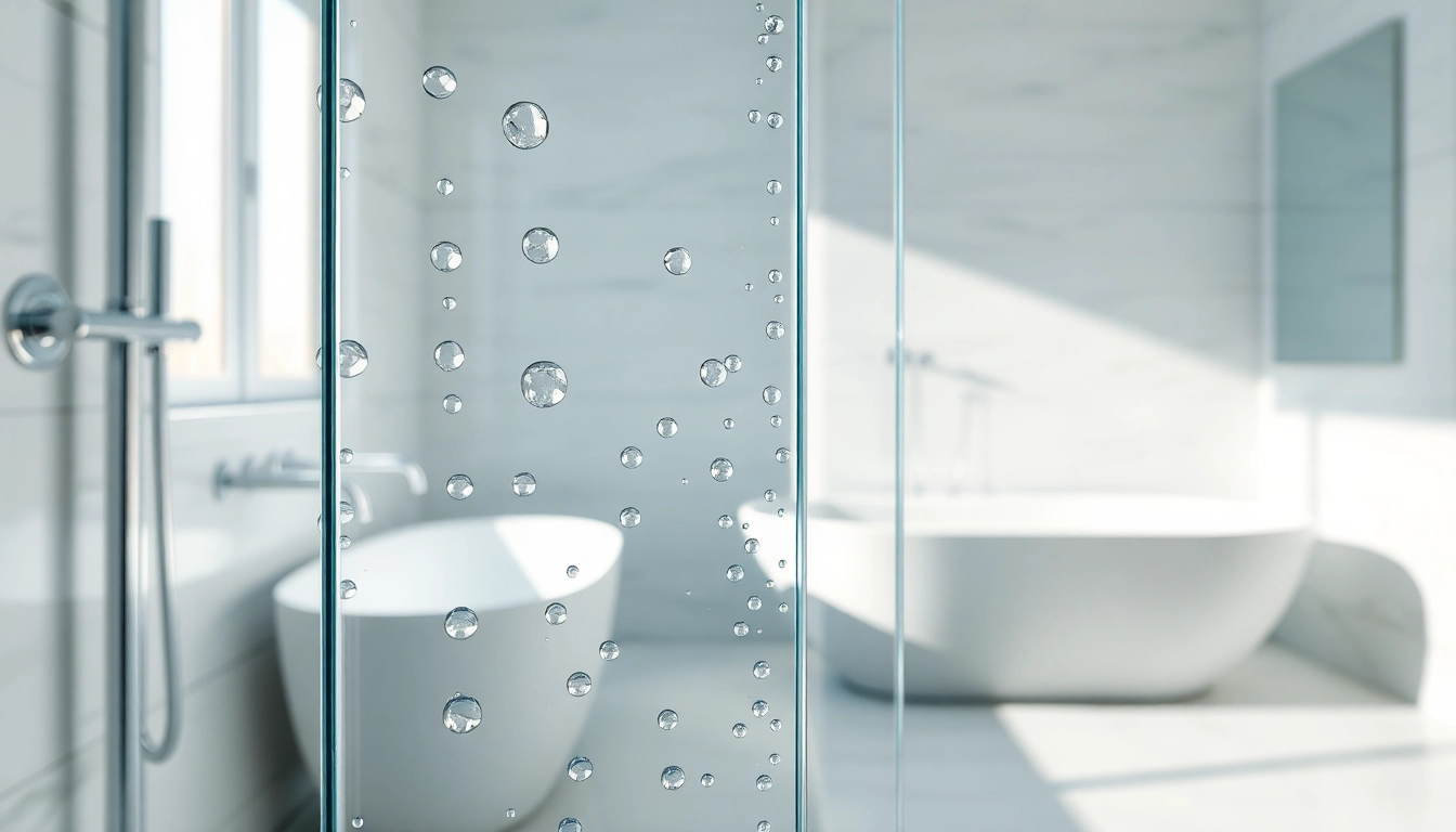 Stylish shower screens semi frameless showcasing elegant design in a modern bathroom.