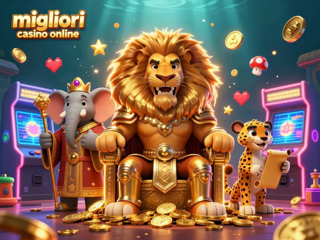 Migliori casino online: goditi le vincite con il re della giungla e il suo saggio elefante, tra giochi luminosi e avventure emozionanti.