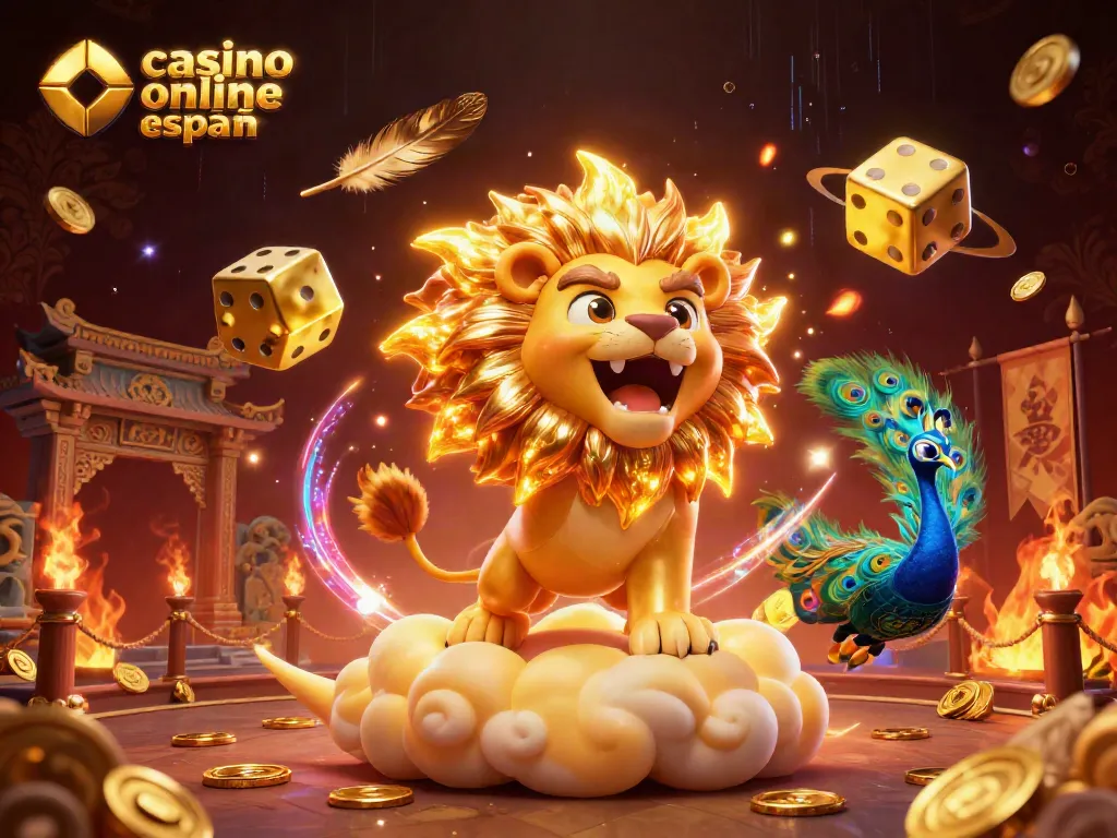 Prueba suerte en la emoción de casino online español con esta vibrante ilustración.