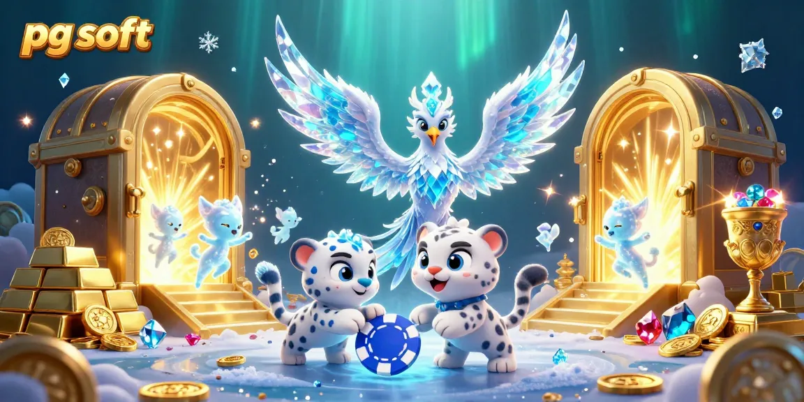 Spin big wins with pg soft in an enchanting 3D casino world filled with treasures and magic.