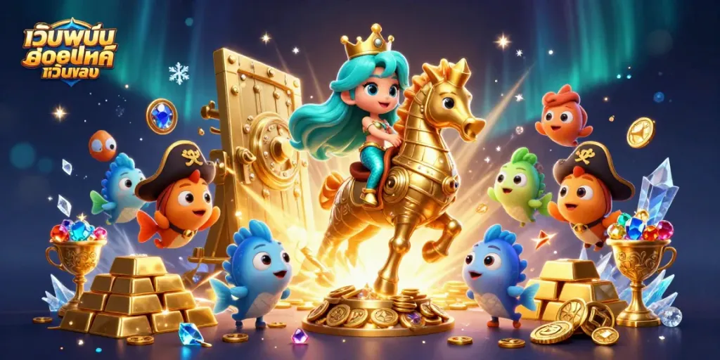 เล่นเกมพนันออนไลน์ เว็บตรงด้วยสีสันสดใสจากตำนานที่ไหน ค้นพบโชคลาภด้วยภาพประกอบ 3 มิติ