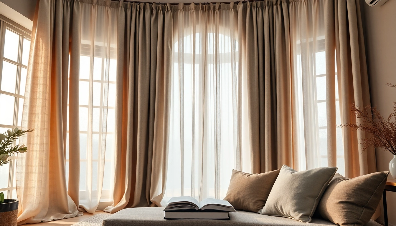 Koop gordijnstof kopen online voor stijlvolle en elegante gordijnen in een sfeervolle omgeving.