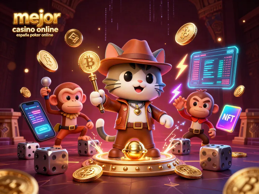 Descubre el mejor casino online España poker online con un gato arqueólogo y su amigo mono en un templo lleno de tesoros.