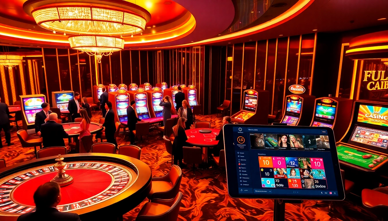 Vivez l'excitation au casino en ligne Français 2026 avec des jeux vibrants et des environnements luxueux.