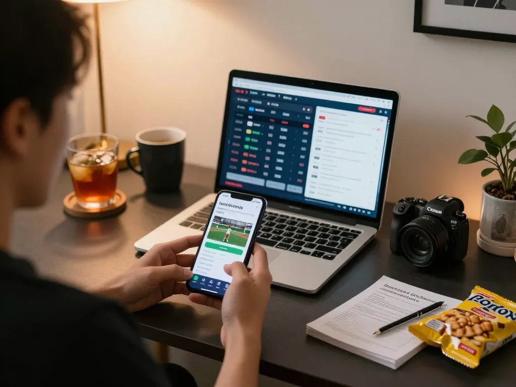 Engaging in sports betting with open88 đăng nhập on smartphone at home