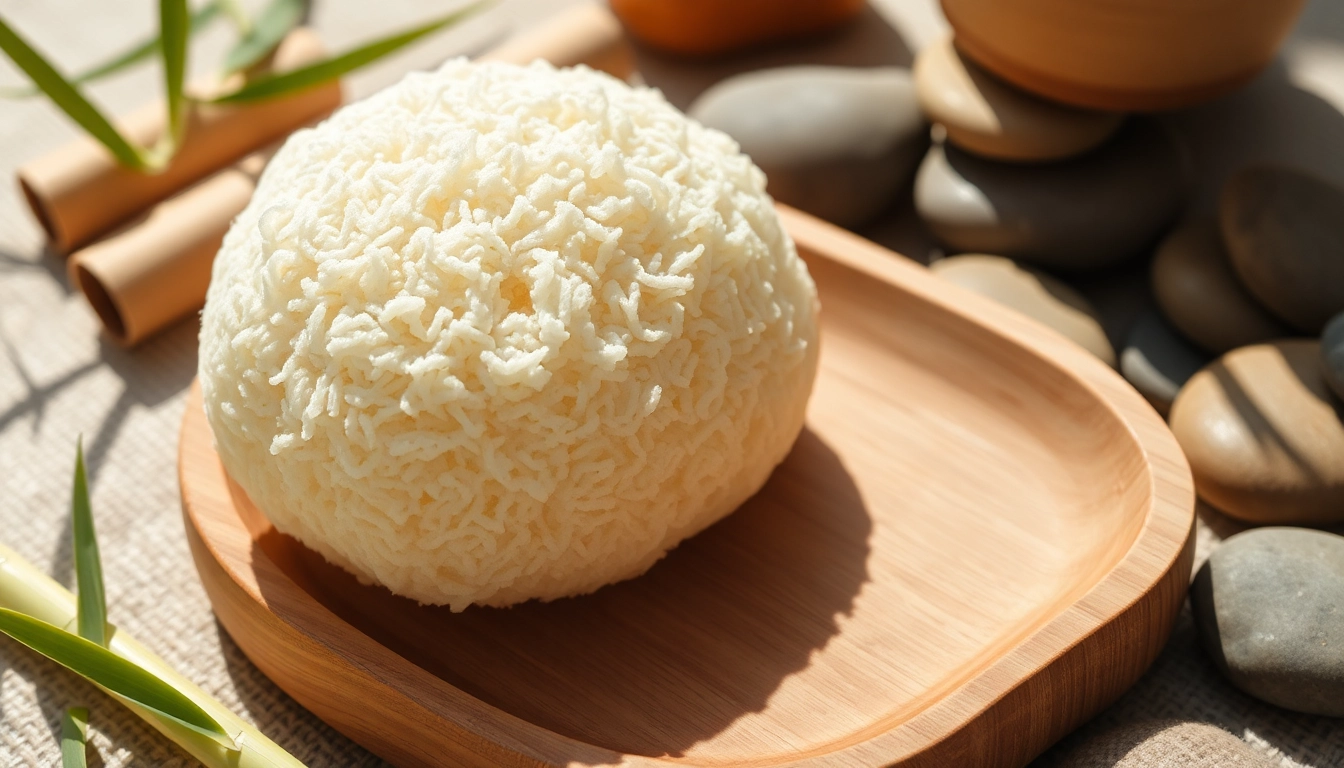 A raw loofah sponge showcased beautifully with natural textures reflecting its eco-friendliness.