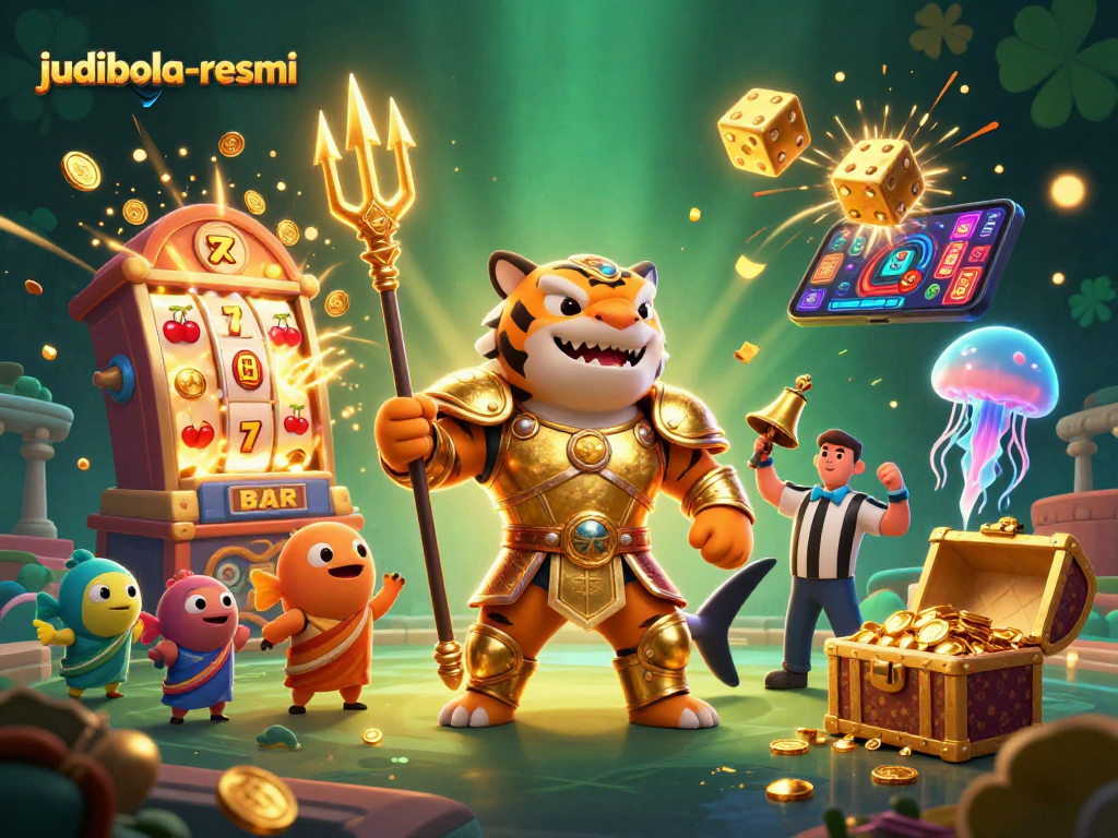 Experience the thrill of judibola-resmi with exclusive slots and dynamic gameplay in a vibrant underwater arena.