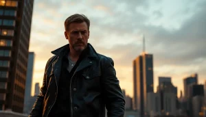 Protagonist in action resembles Similar to Jack Reacher series in a dramatic urban setting.