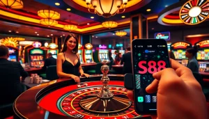 Experience the excitement of gambling at S88 Casino with vibrant games and professional dealers.