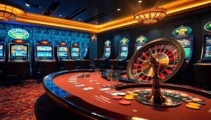 Playing at a luxurious casino highlights the hidden wiki dark web's intrigue in gambling.