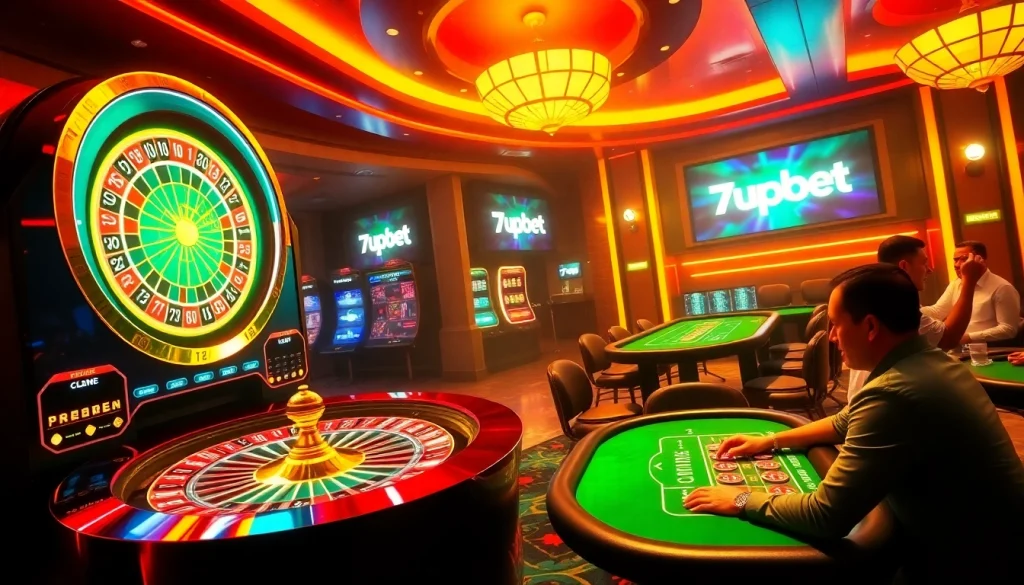 Experience the excitement of online gambling with 7upbet's dynamic interface and engaging gameplay.