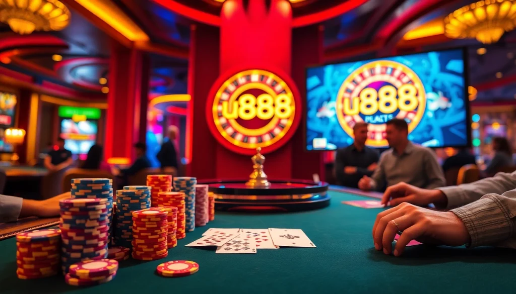 Experience the excitement of u888 with vibrant casino games and lively poker action.